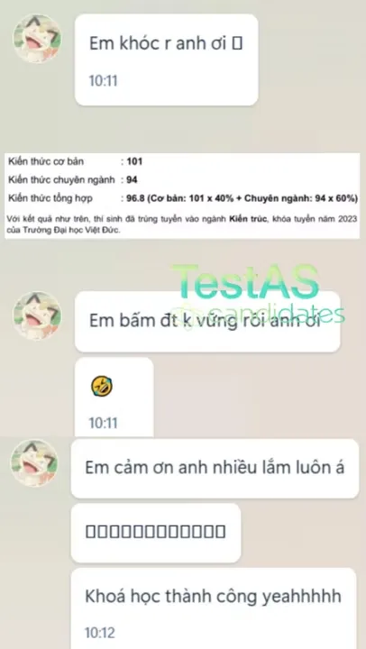 Minh chứng học viên 17