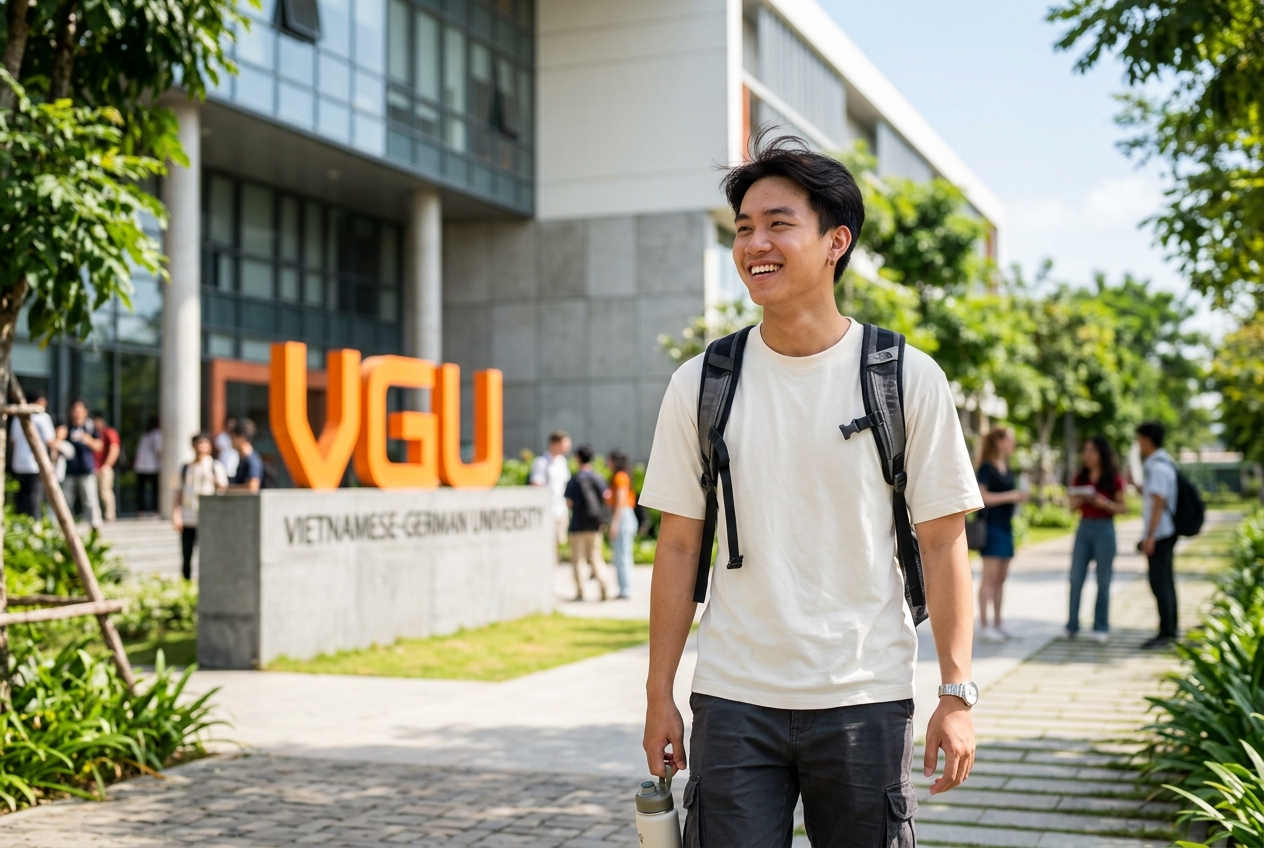 Học viên KNI mong muốn xét tuyển vào trường Đại học Việt Đức VGU